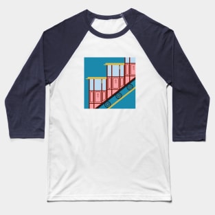 Hotel Funicular Baseball T-Shirt